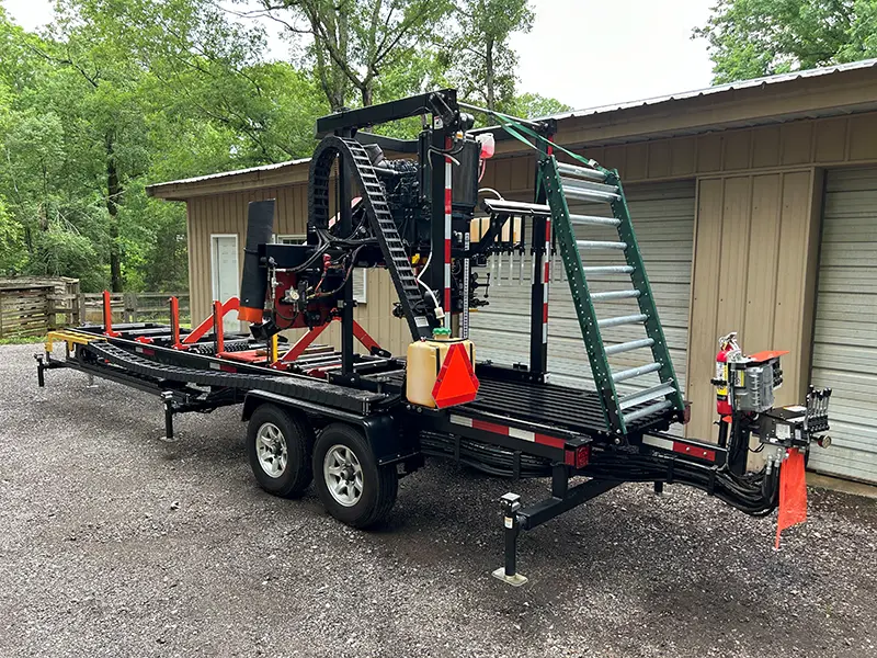 Portable Sawmill Roller Conveyor